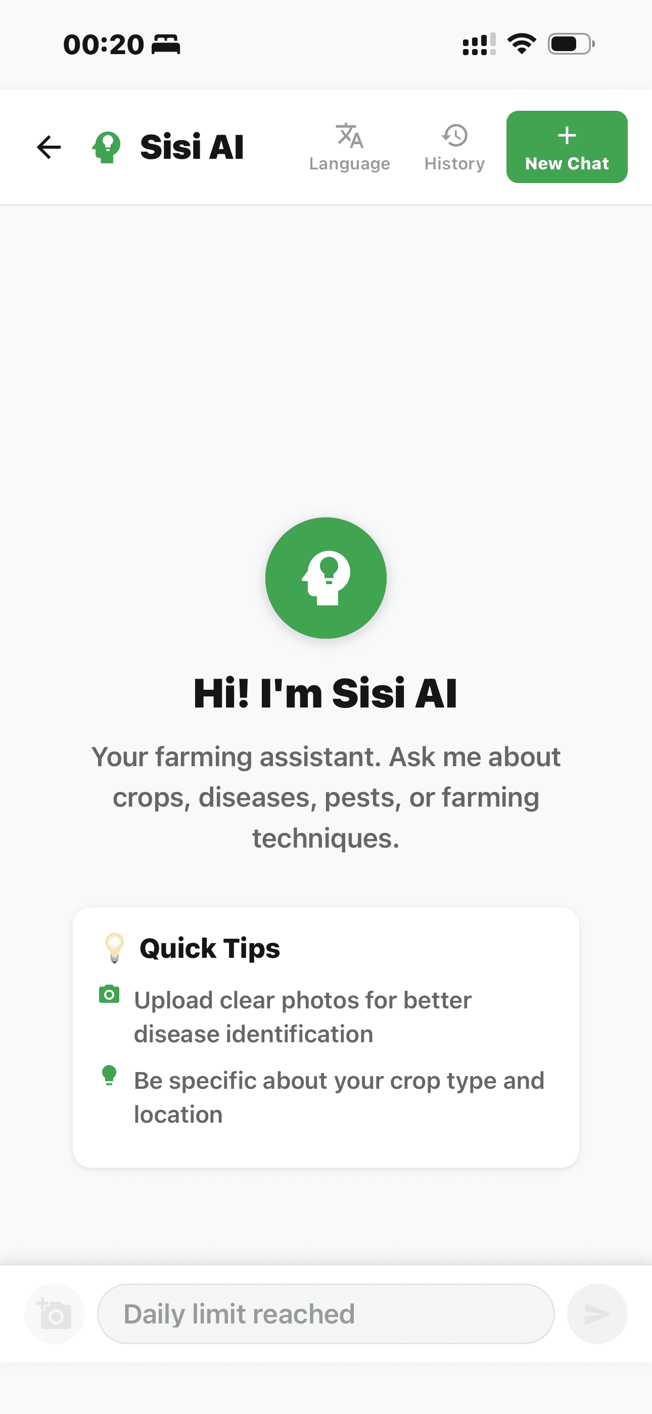 Sisi AI — farming assistant chatbot